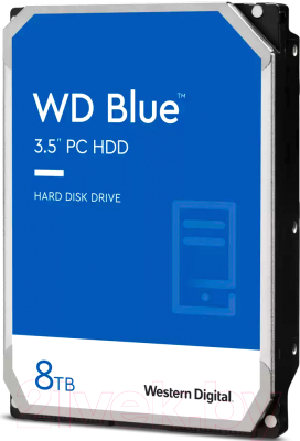 Жесткий диск Western Digital Blue 8TB (WD80EAZZ) - фото