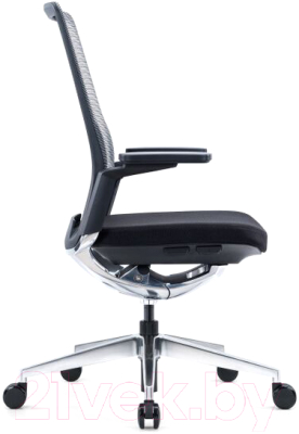 Кресло офисное Norden Monro / EVA-004B (черный/алюминий)