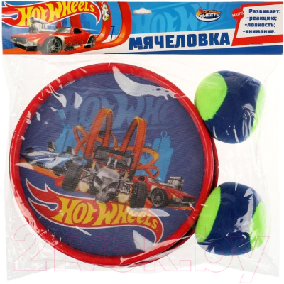 Активная игра Играем вместе Мячеловка Hot Wheels с липучкой / B2126588-HWS