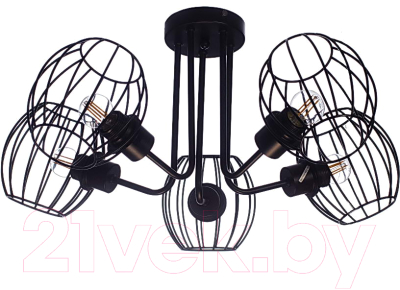 Люстра Aitin-Pro C1238/5 (черный) - фото