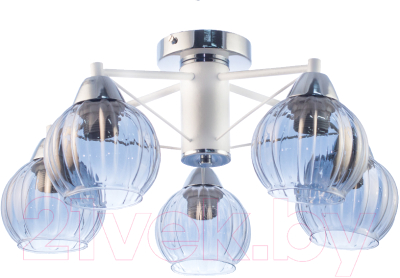 Люстра Aitin-Pro C1236/5 (белый/хром) - фото