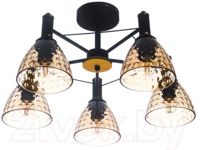 Люстра Aitin-Pro C1314/5 (черный) - фото