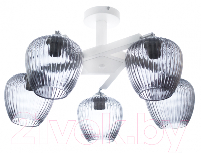 Люстра Aitin-Pro K238/5 (белый/хром) - фото