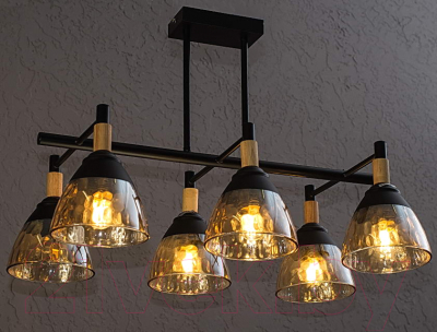 Люстра Aitin-Pro C1313/6 (черный)