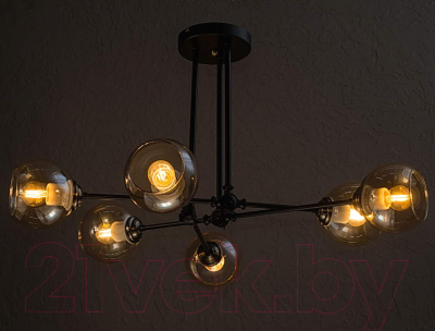 Люстра Aitin-Pro N4797/6 (черный/бронза)