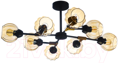 Люстра Aitin-Pro C1227/8 (черный) - фото