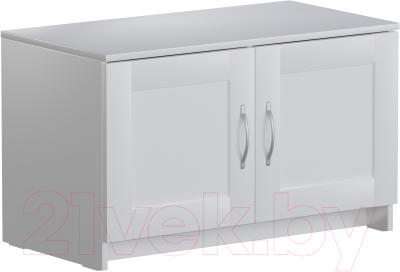 Тумба Mio Tesoro Сириус 2 двери 78x47 2.02.03.250.1 (белый) - фото