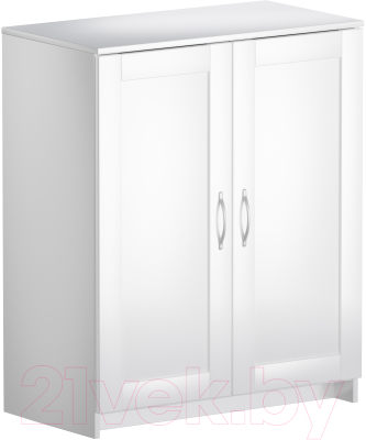 Тумба Mio Tesoro Сириус 2 двери 78x95 2.02.03.270.1 (белый) - фото