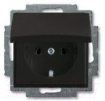Розетка ABB Basic 55 2018-0-1499 - фото