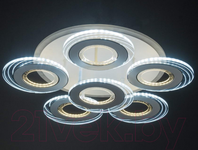 Люстра Aitin-Pro S2156/5+1 (белый RGB)