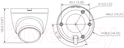 IP-камера Dahua DH-IPC-HDW2249TP-S-IL-0280B