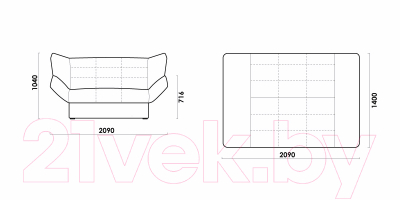 Диван Rivalli Дижон