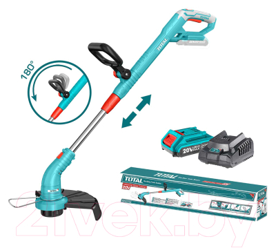 Триммер аккумуляторный TOTAL TGTLI20301