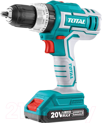 Аккумуляторная дрель-шуруповерт TOTAL TIDLI20031 - фото