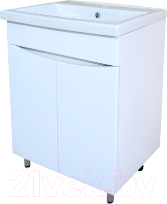 Тумба под умывальник Аква Смайл ТС-5.02.1.00.600.220 - фото