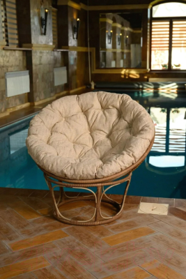 Кресло садовое BiGarden Papasan / БГ-П-Б (бамбук)