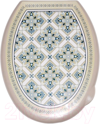 Сиденье для унитаза Violet Мозаика / 111096 - фото