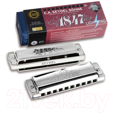 Губная гармошка Seydel Sohne 1847 Lightning A / 16601A