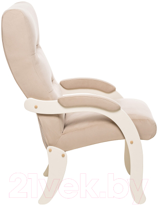 Кресло мягкое Импэкс Leset Дэми (слоновая кость/V 18)