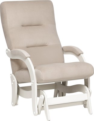 Кресло-маятник Импэкс Leset Дэми (слоновая кость/V 18) - фото