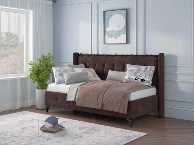 Односпальная кровать Genesis Мебель Svetlana 3 90x200