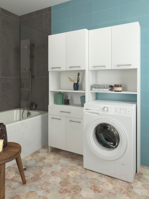 Стеллаж Genesis Мебель 660 (белый)