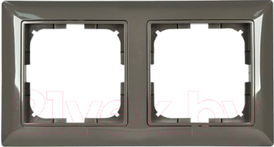 Рамка для выключателей и розеток ABB Basic 55 1725-0-1507 - фото