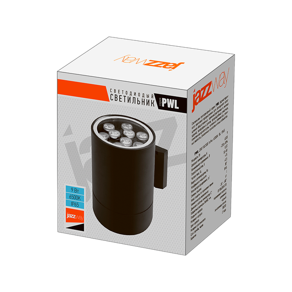 Бра уличное JAZZway PWL-200110/30D 1x9w 6500K BL / 2857965B