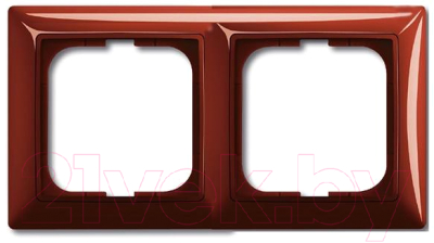 Рамка для выключателей и розеток ABB Basic 55 1725-0-1517 - фото