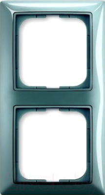 Рамка для выключателей и розеток ABB Basic 55 1725-0-1522 - фото