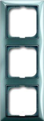 Рамка для выключателей и розеток ABB Basic 55 1725-0-1523 - фото