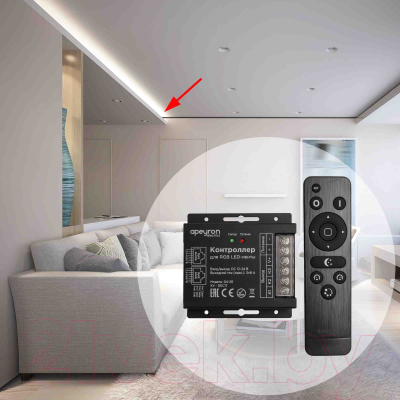 Контроллер для светодиодной ленты Apeyron Electrics 04-20