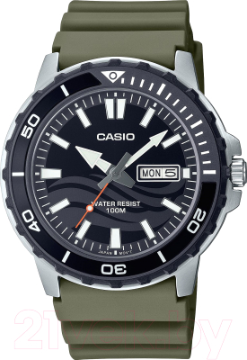 Часы наручные мужские Casio MTD-125-3A - фото