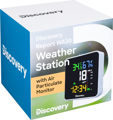 Метеостанция цифровая Levenhuk Discovery Report WA30 78876