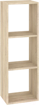 Стеллаж Кортекс-мебель Дельта-3 36x105 (дуб сонома) - фото
