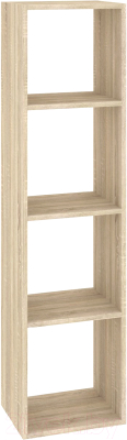 Стеллаж Кортекс-мебель Дельта-4 36x140 (дуб сонома) - фото