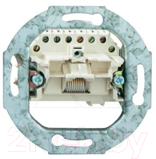 Розетка ABB Basic 55 13010404 - фото