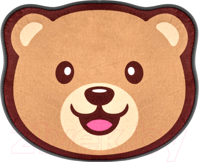 Коврик для ванной ROXY-KIDS С эффектом памяти Антискользящий Мишка 50x60 / RBMT-001 - фото