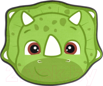 Коврик для ванной ROXY-KIDS С эффектом памяти Антискользящий Динозавр 50x60 / RBMT-002 - фото