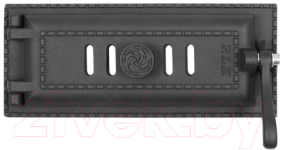 Дверца печная Литком Поддувальная ДПУ-4(Р) 25х65 - фото