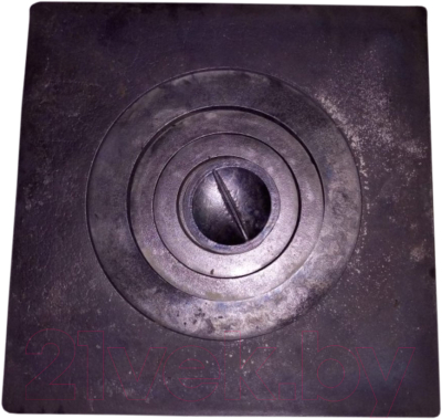 Плита для печи Балезинский ЛМЗ ЛМЗ П1-4 (Б) 512x512мм с 1-ой конфоркой - фото