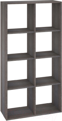 Стеллаж Кортекс-мебель Дельта-8 71x140 (береза) - фото