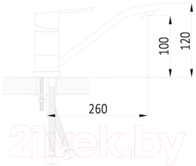 Смеситель Wisent WP42235