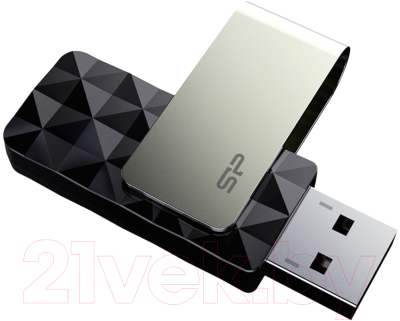 Usb flash накопитель Silicon Power Blaze USB3.0 64GB (SP064GBUF3B30V1K)