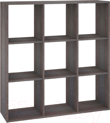 Стеллаж Кортекс-мебель Дельта-9 105x105 (береза) - фото