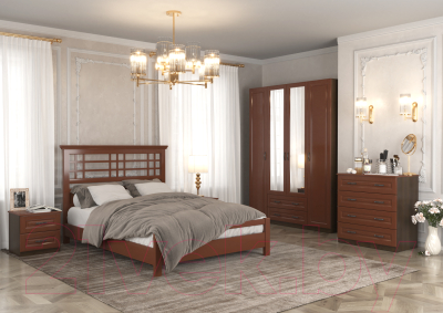 Шкаф Bravo Мебель Кантри ШР-4