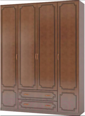 Шкаф Bravo Мебель Лак ШР-4 без зеркал - фото