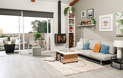 Печь-камин Panadero Onix Wall Ecodesign