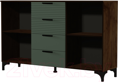 Тумба Bravo Мебель Брента 4 ящика