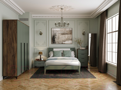 Тумба Bravo Мебель Брента 4 ящика